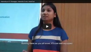 Read more about the article Video: IIT Kharagpur Intern shares her feelings